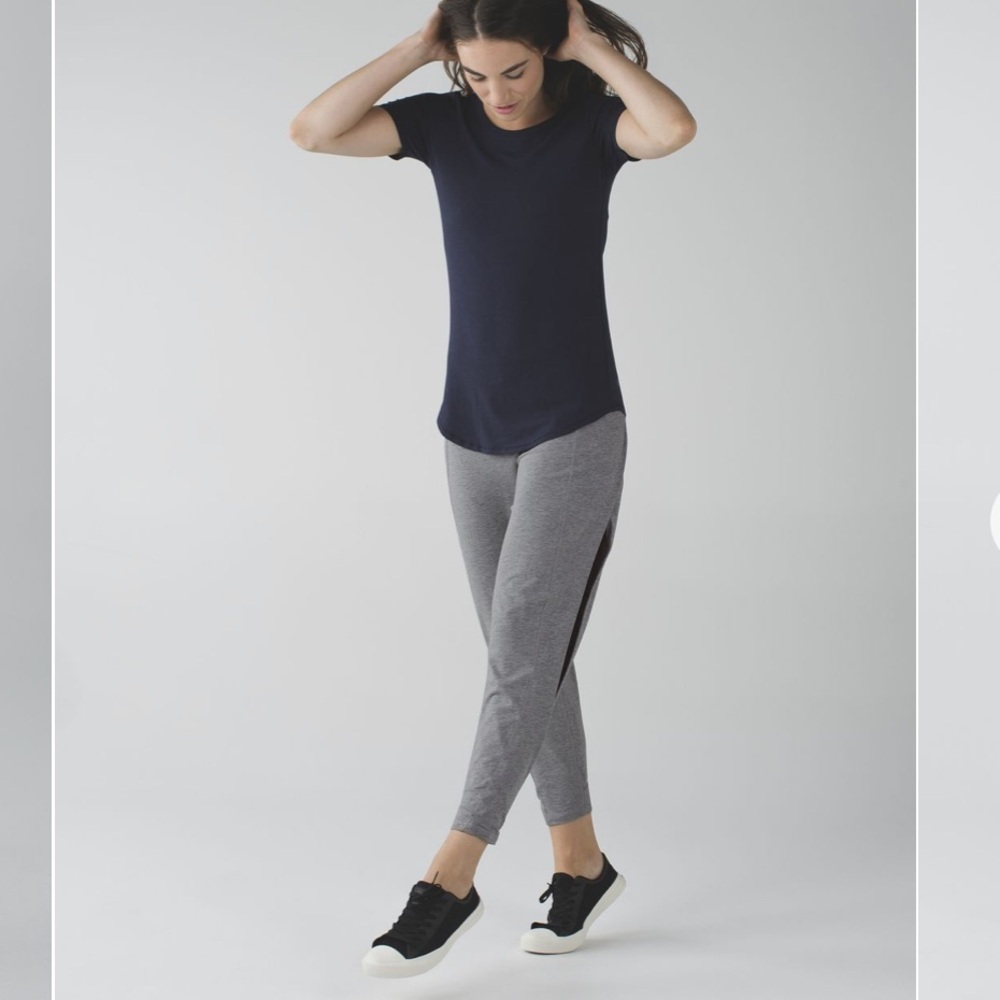 Lululemon Superb Pant in Heathered Medium Gray